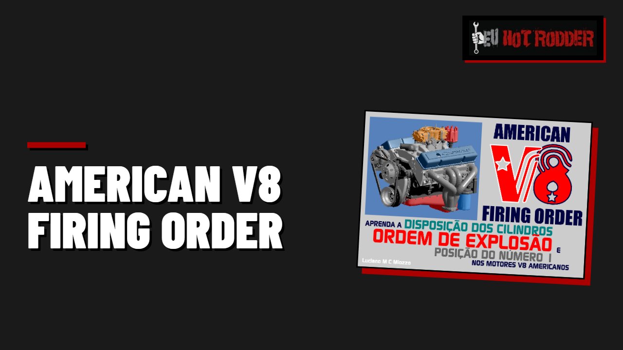 AMERICAN V8 FIRING ORDER