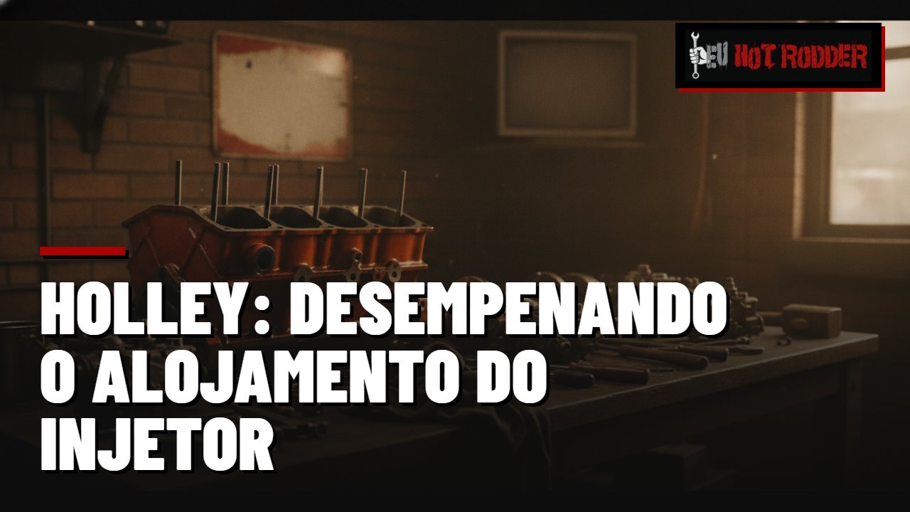 HOLLEY: DESEMPENANDO O ALOJAMENTO DO INJETOR
