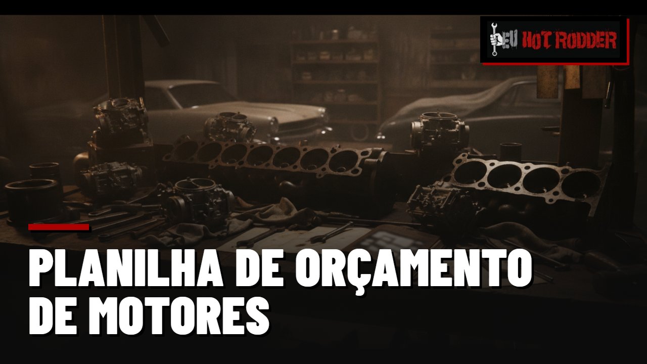 PLANILHA DE ORÇAMENTO DE MOTORES