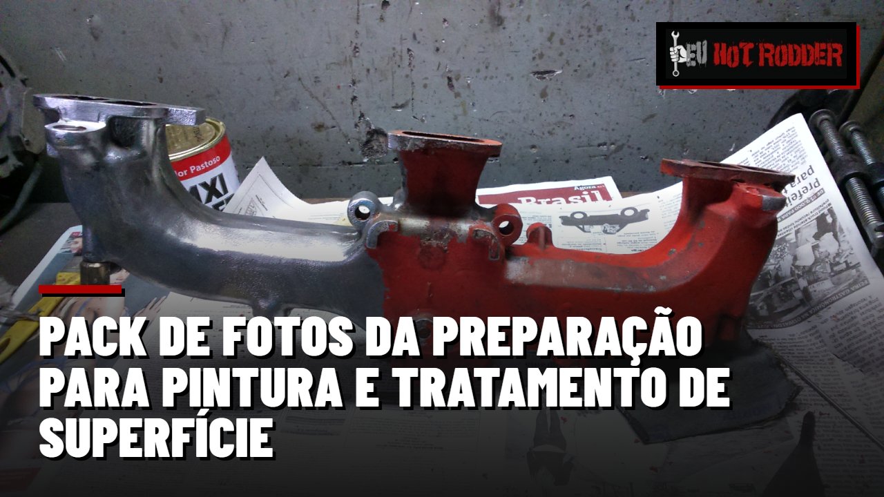 Pack de fotos da preparação para pintura e tratamento de superfície